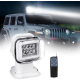 Marine LED light - long beam - Black casing - 50 Watts - 12-24 volts - WK-B50HL - AZLED